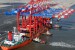 Germany: First Four Container Cranes for EUROGATE Arrive in Wilhelmshaven